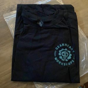Gearhead Workshops Large Tshirt - Motorcycle brand